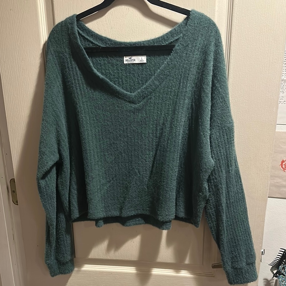 Hollister Forest Green Sweater